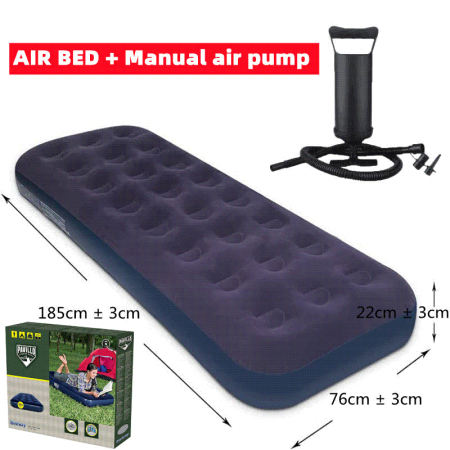 Bestway Inflatable Air Bed with Free Manual Air Pump
