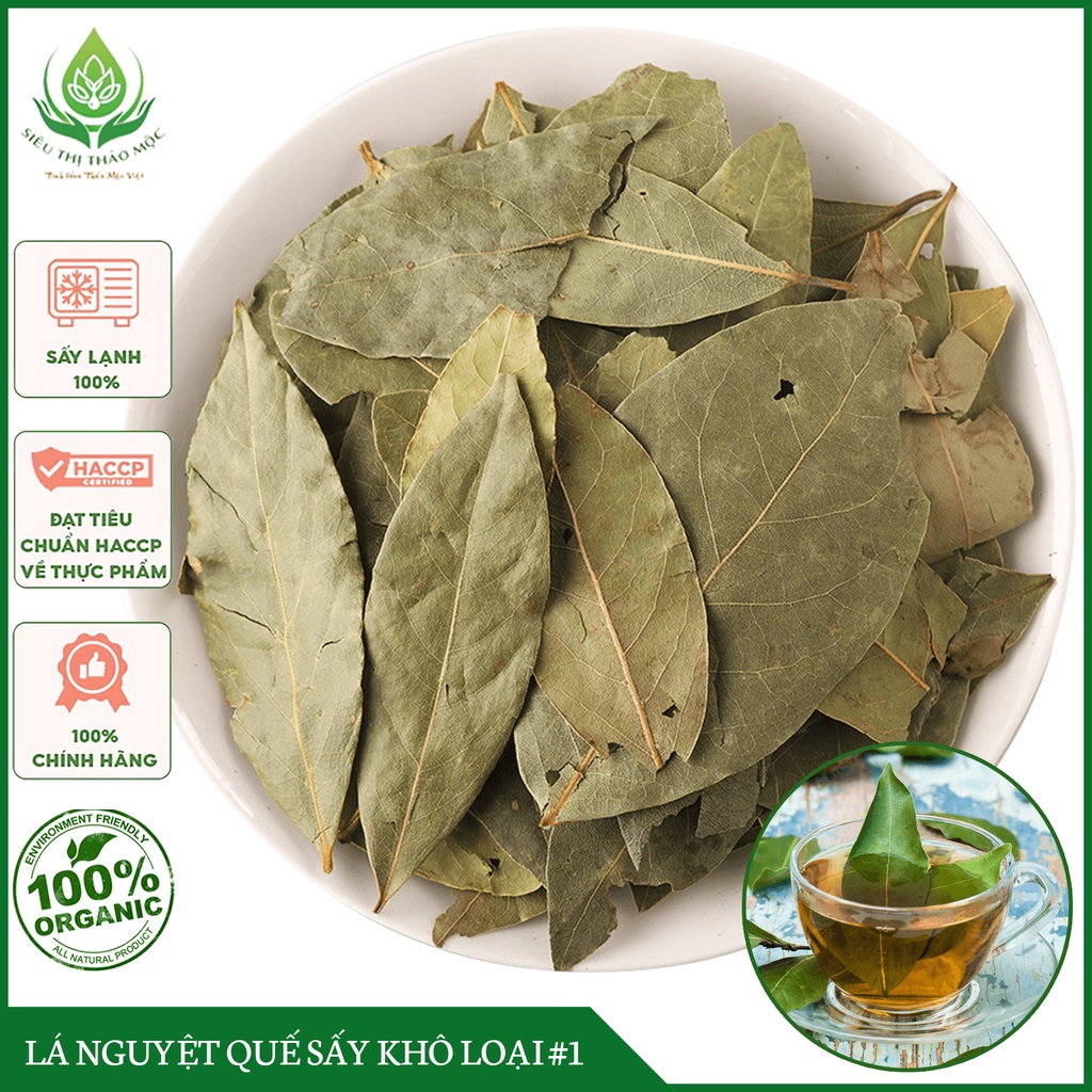 Lá nguyệt quế 100gr sấy khô nguyên lá
