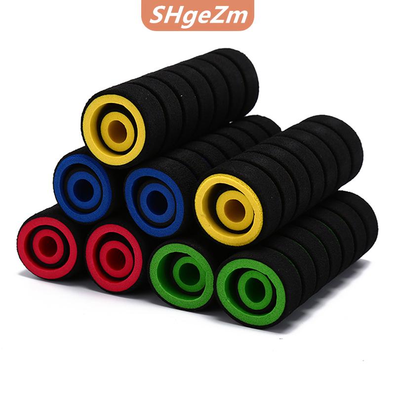 [COD] SHgeZm 4 cái bộ phổ grip thoải mái bọt xử lý thanh xe máy xe đạp màu sắc ngẫu nhiên