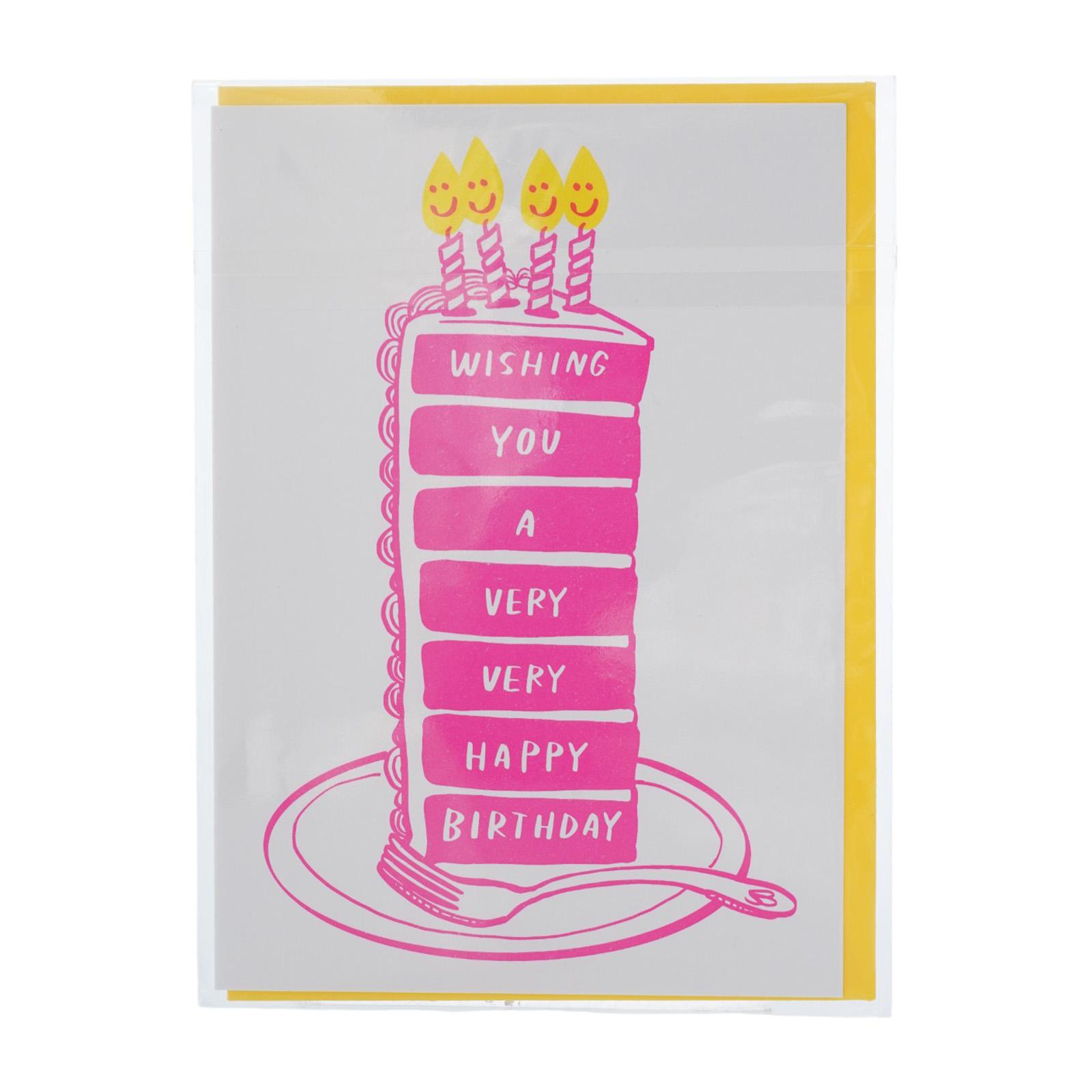 Ohh Deer Wishing You Very Very Happy Birthday Card