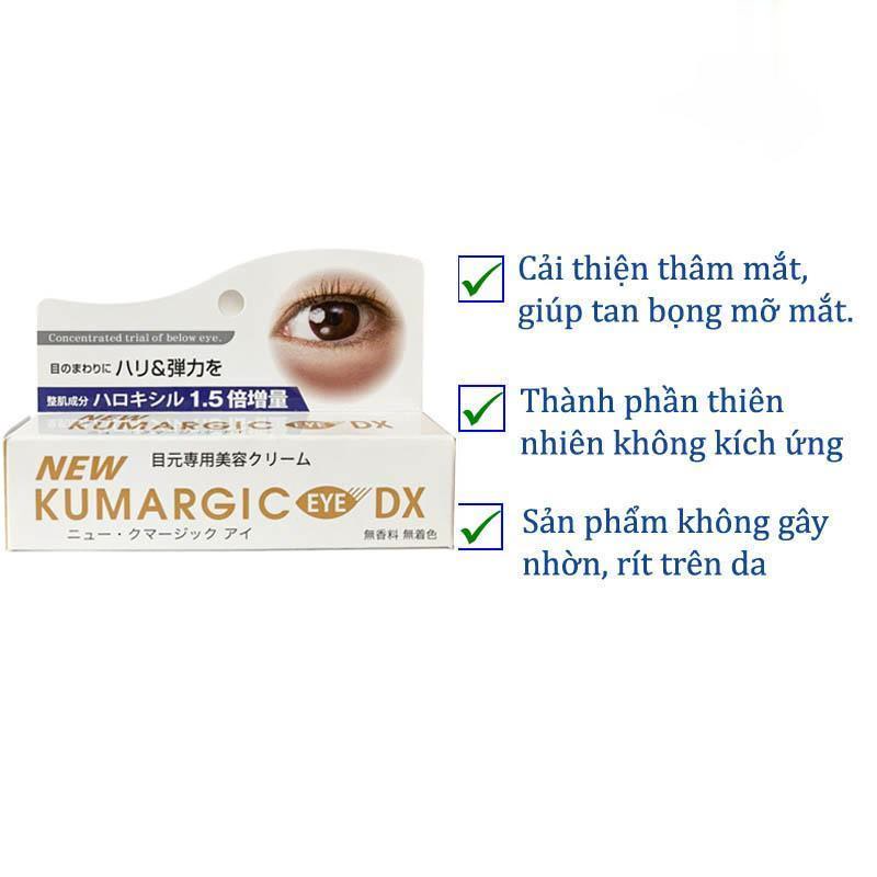|Giả Giá 50% Toàn Bộ Gian Hàng| Kem Hỗ Trợ Cải Thiện Thâm quầng Mắt Kumargic Của Nhật 20g - Cửa Hàng Đồ Mỹ - ORGREV COSMETIC