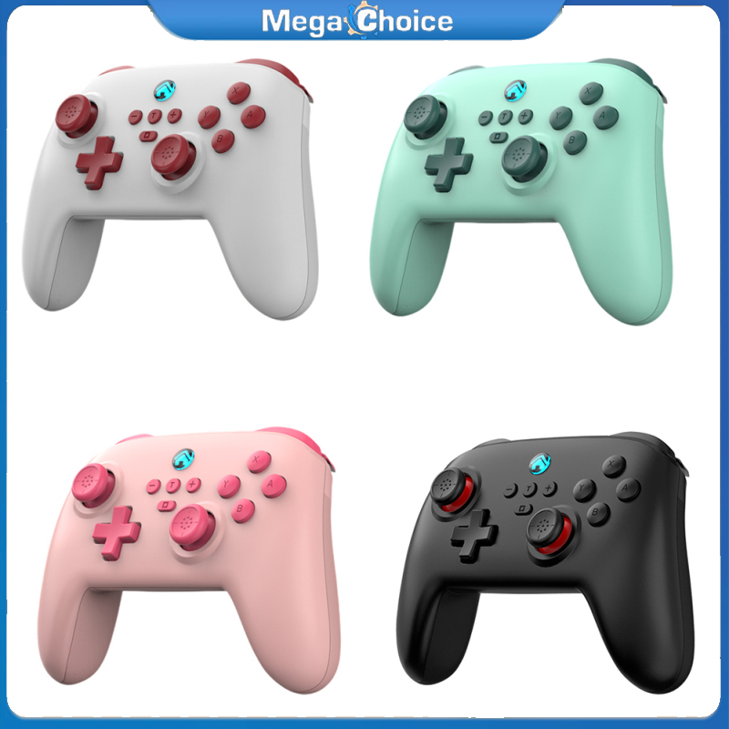 MegaChoice【Fast Delivery】S11 Games Controller Wireless Rechargeable Handheld Controller With Vibration Motors Technology Compatible For Switch Pro Console ราคา 406 บาท*ส่งฟรี