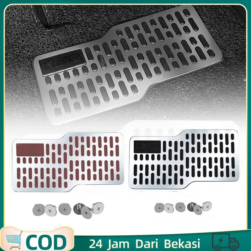Car Pedal Foot Plate Tatakan Anti Slip Karpet Dasar Mobil Dengan Pelat Baja Tambalan Karpet Dengan Pelat Baja Tambalan Karpet Alas Dasar Mobil Universal Harga 34,000 rupiah*Gratis Ongkir