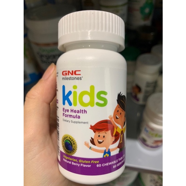 VITAMIN HỖ TRỢ TĂNG CƯỜNG SỨC KHỎE MẮT CHO TRẺ TỪ 2 TUỔI - KID HEALTH FORMULA - GNC