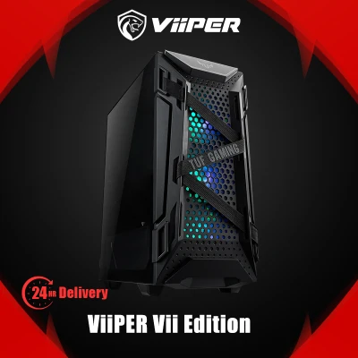 [Viiper PC][24HR Delivery][FREE PSU Extension Cables] - Viiper Gaming Desktop With (Ryzen 5 5600X)(Intel i5-11400) 16GB 512GB SSD RTX 3060Ti WIFI/BT Gaming PC