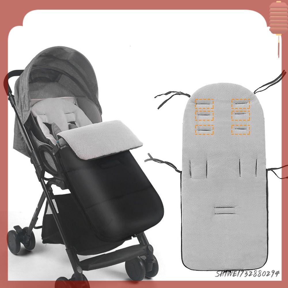 SHIWEI732880294 Có thể tháo rời Đệm xe đẩy em bé Làm dày Ấm áp Túi Bunting MỚI Chống gió Thảm ghế xe đẩy Xe đẩy em bé