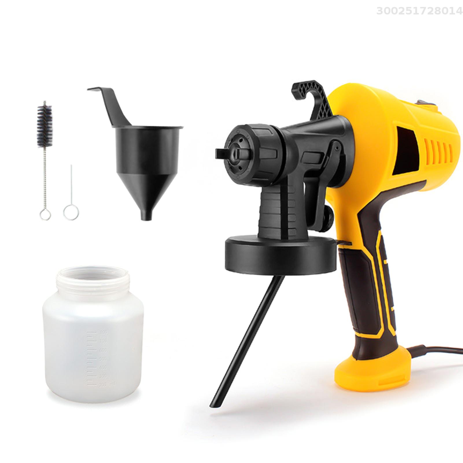Paint Sprayer, 400W High Power with 3 Patterns, Easy to Clean, Electric Paint Sprayer for Furniture, Cabinet, Fence, Wall, Door, Chair and More, US Plug