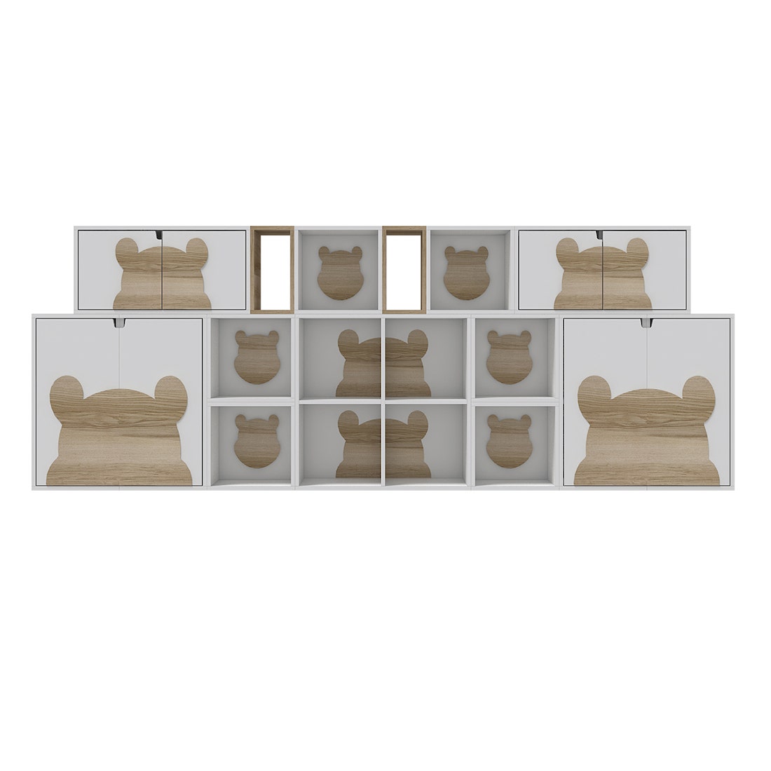 Disney Home เซตกล่องเก็บของ Disney รุ่น POOHCUBE/Box set3/4F/2CGH/I สีขาว-ลินเบิร์ก ราคา 6,990 บาท*ส่งฟรี