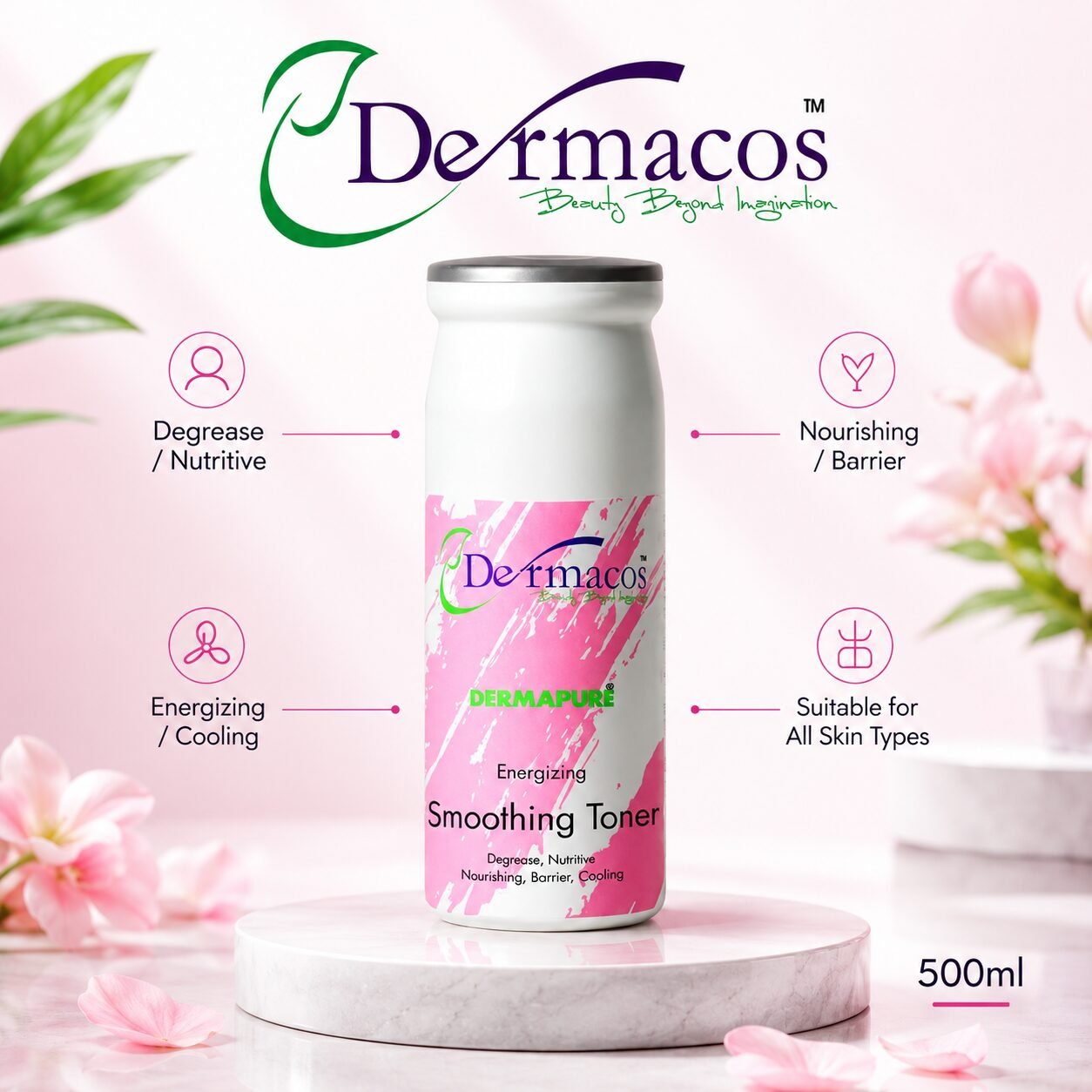 Energizing Smoothing Toner () | Facial Toner Care | 500ml