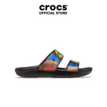 Dép Xăng Đan Unisex Crocs Spray Dye Classic - Black