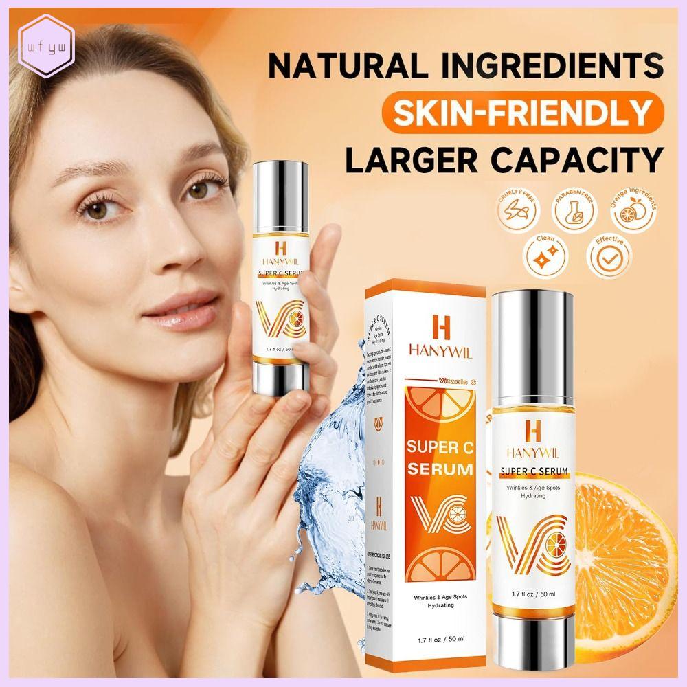 WFYW với Axit Hyaluronic  vitamin C Chăm sóc da dưỡng ẩm 20% Vitamin C DỤng cụ Xóa vết thâm  Nâng cơ và săn chắc  dưỡng da  dành cho da trưởng thành