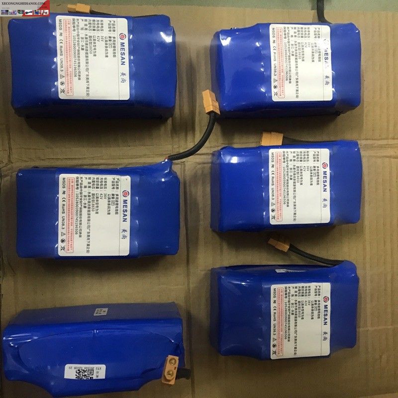 Pin xe điện cân bằng - Pin xe drift 36v 4400 mah - Pin xuồng bay - Giắc Xt 60