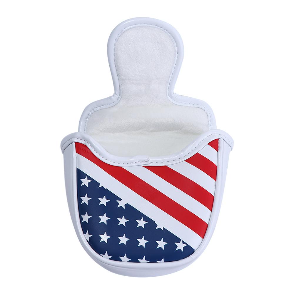 HADLEY Bền Nêm Bìa Bảo vệ Trường Hợp Golf Thiết Bị Đào Tạo Golf Putter Bìa Golf Putter Phụ Kiện Golf Head Cover Golf Mallet Putter Bìa Câu Lạc Bộ Golf Bìa Putter Come With Headcover