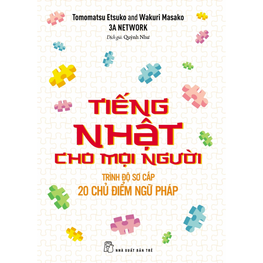 Sách nxb trẻ -tiếng nhật cho mọi người - 20 chủ điểm ngữ pháp trình độ sơ cấp