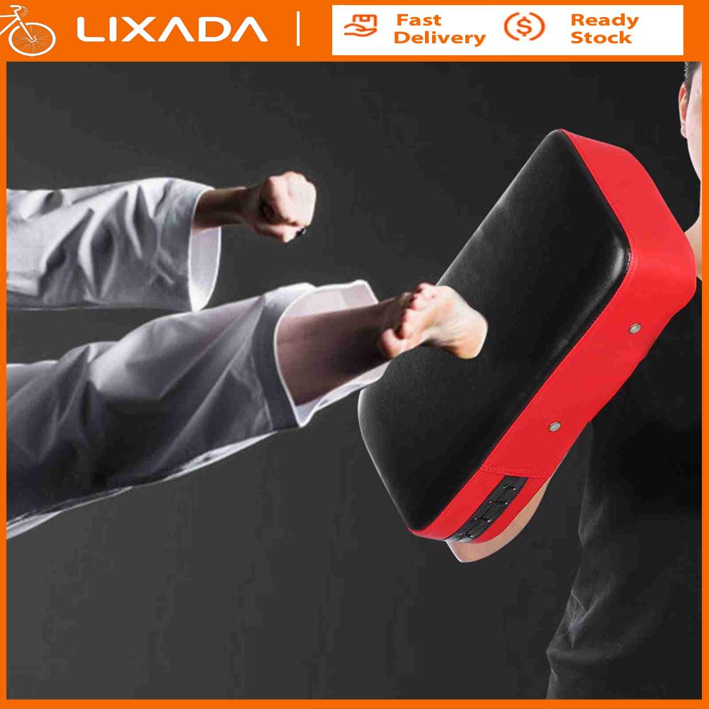 LIXADA Taekwondo đấm bốc Đá Bàn Chân bàn tay bàn chân mục tiêu luyện đấm Đỏ xanh cầm tay huấn luyện đấm bốc nhẹ (Màu đỏ)