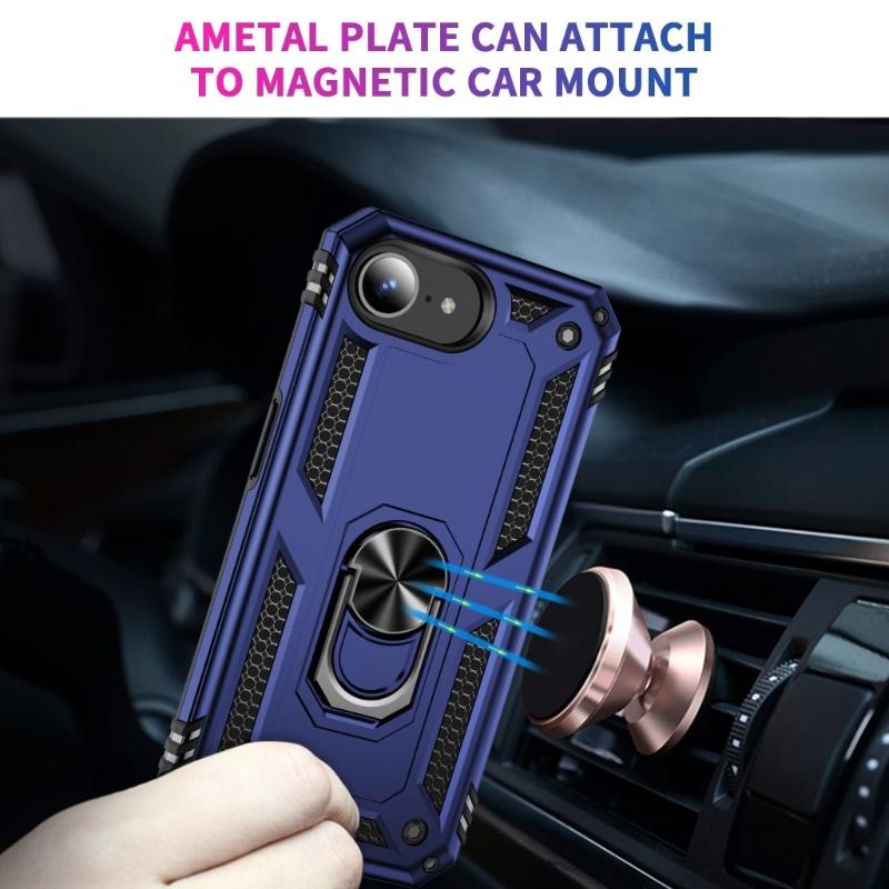 Upgrades Impact Resistant Shield Case Smartphone Protector Offering Magnetic Car Mount And Build In Stand for phone 16E ราคา 103 บาท*ส่งฟรี