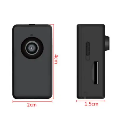 Mini 1080P HD spy camera | Smallest thumb size motion detection nanny camera