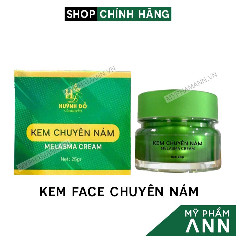 Kem Face Chuyên Nám Huỳnh Đỗ Cosmetics Chính Hãng Mẫu Mới Tặng Serum