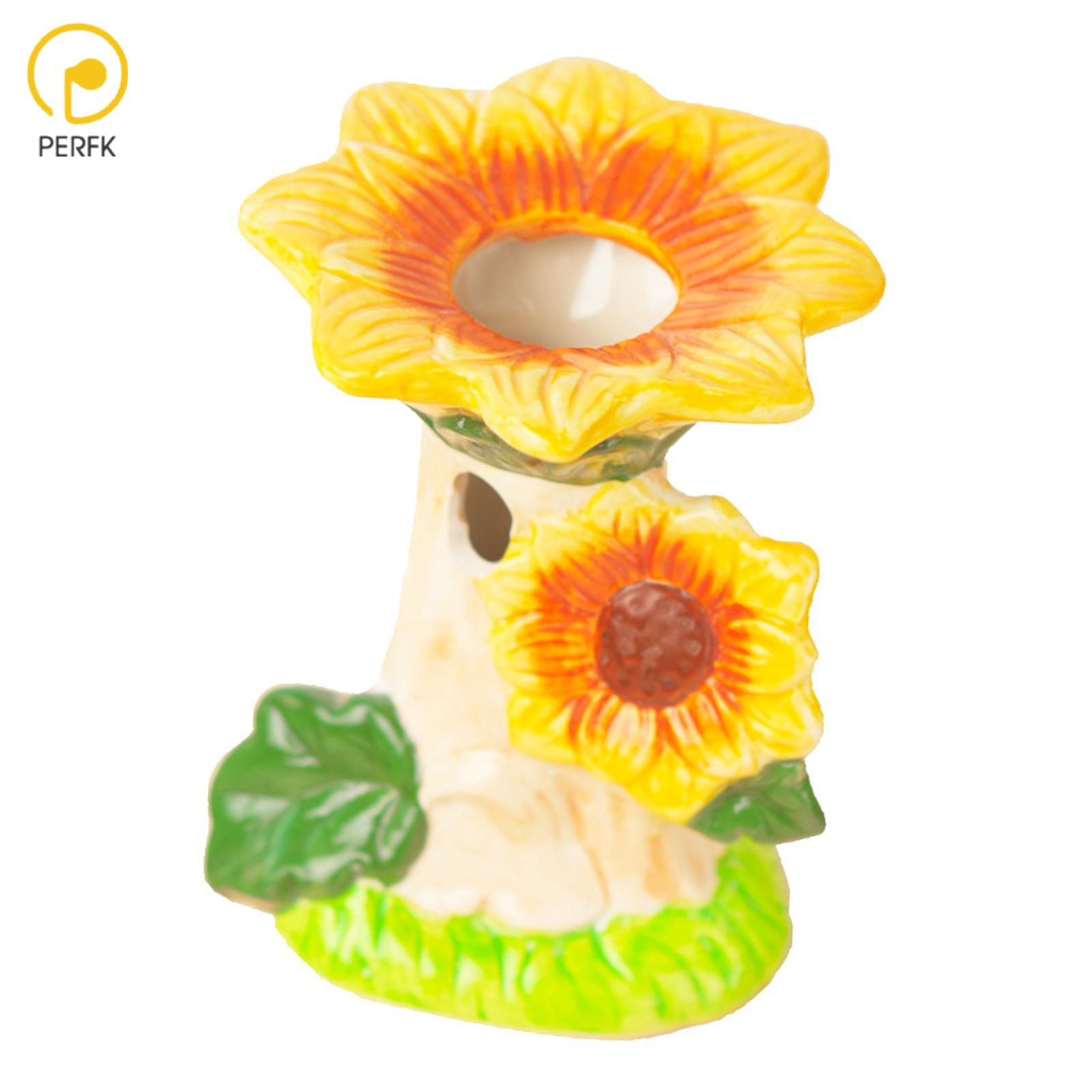 Hamster Water Bottle Holder Feeder Rack Easy to Sunflower Shape Ceramic for Gerbil Mice Small Animals Chinchilla ราคา 1,486 บาท*ส่งฟรี