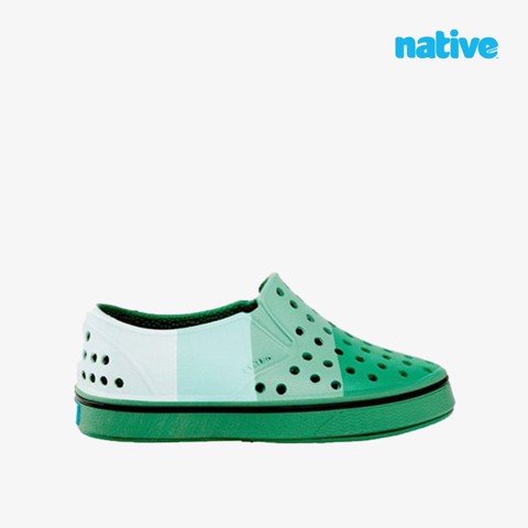 Native Giày Lười Trẻ Em Miles Block Junior