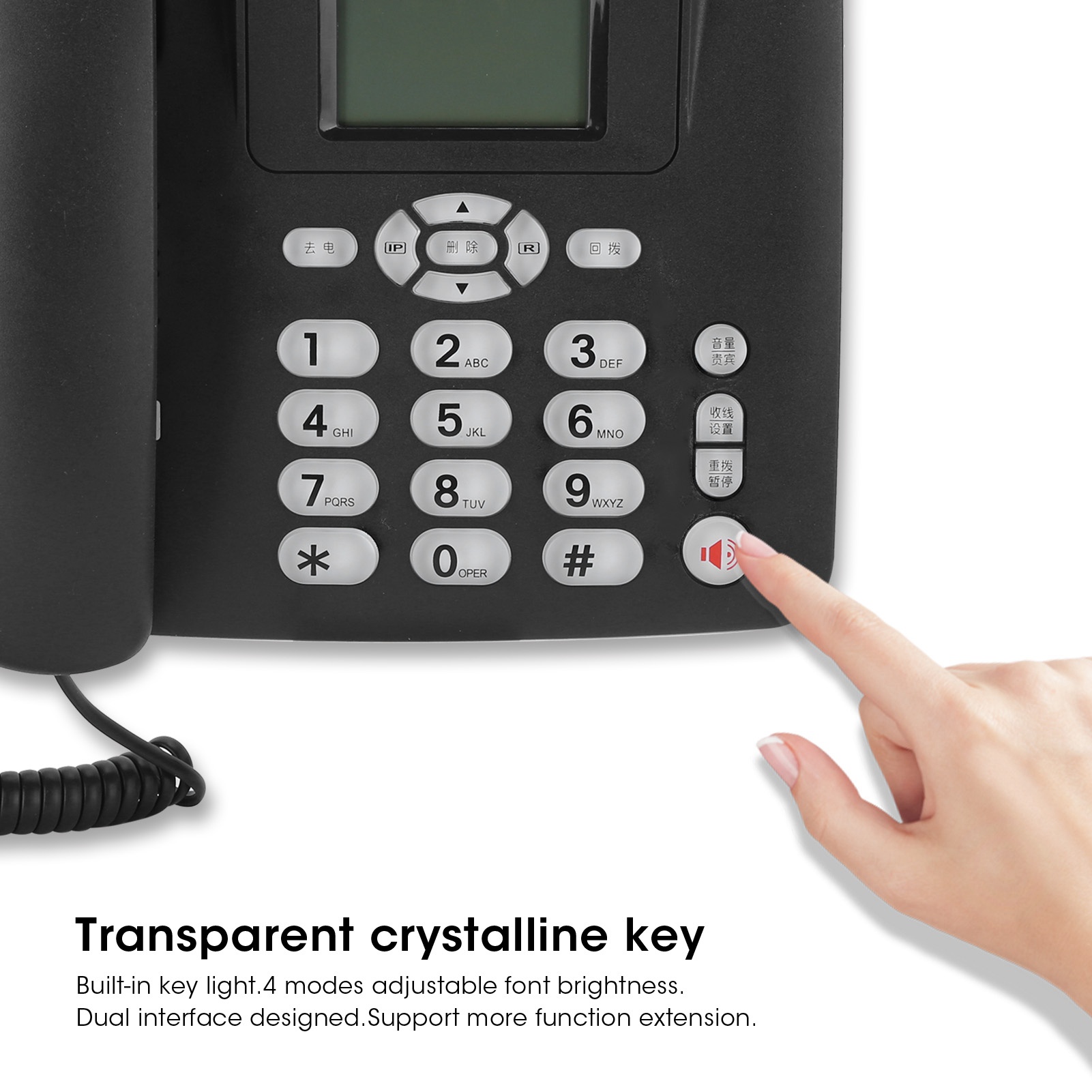 Telephone Subtle Design Full Functioning for Indoor ราคา 713 บาท*ส่งฟรี