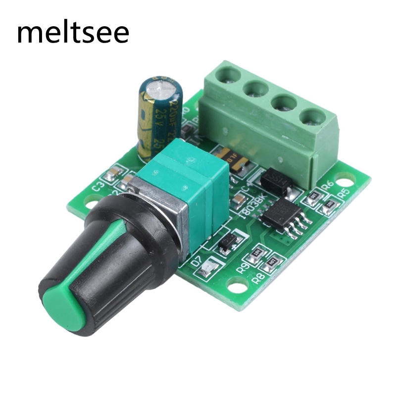 007 Bộ Điều Khiển Tốc Độ Động Cơ Pwm Dc 2a 1.8v 3v 5v 6v 12v