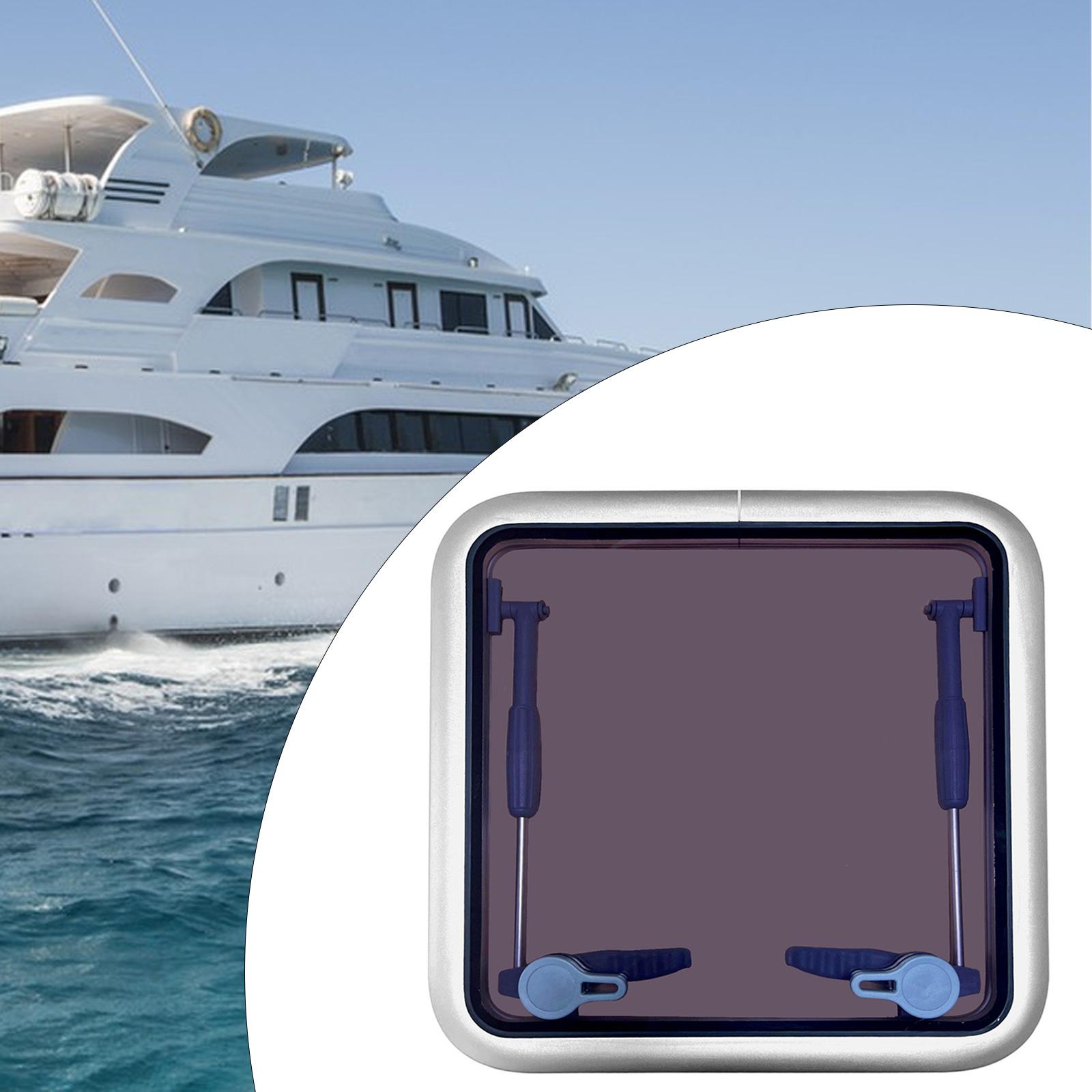Baoblaze Yacht Square Opening Portlight Cabin Boating Component Boat Porthole Window ราคา 6,927 บาท*ส่งฟรี