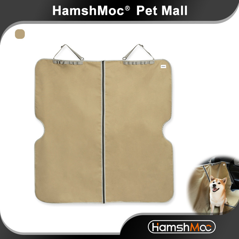 HamshMoc No-Slip Car Seat Protector 2-Point Lock Split & Go Design 600D StainGuard Tech Universal Fit for Pets Under 50kg ราคา 1,772 บาท*ส่งฟรี