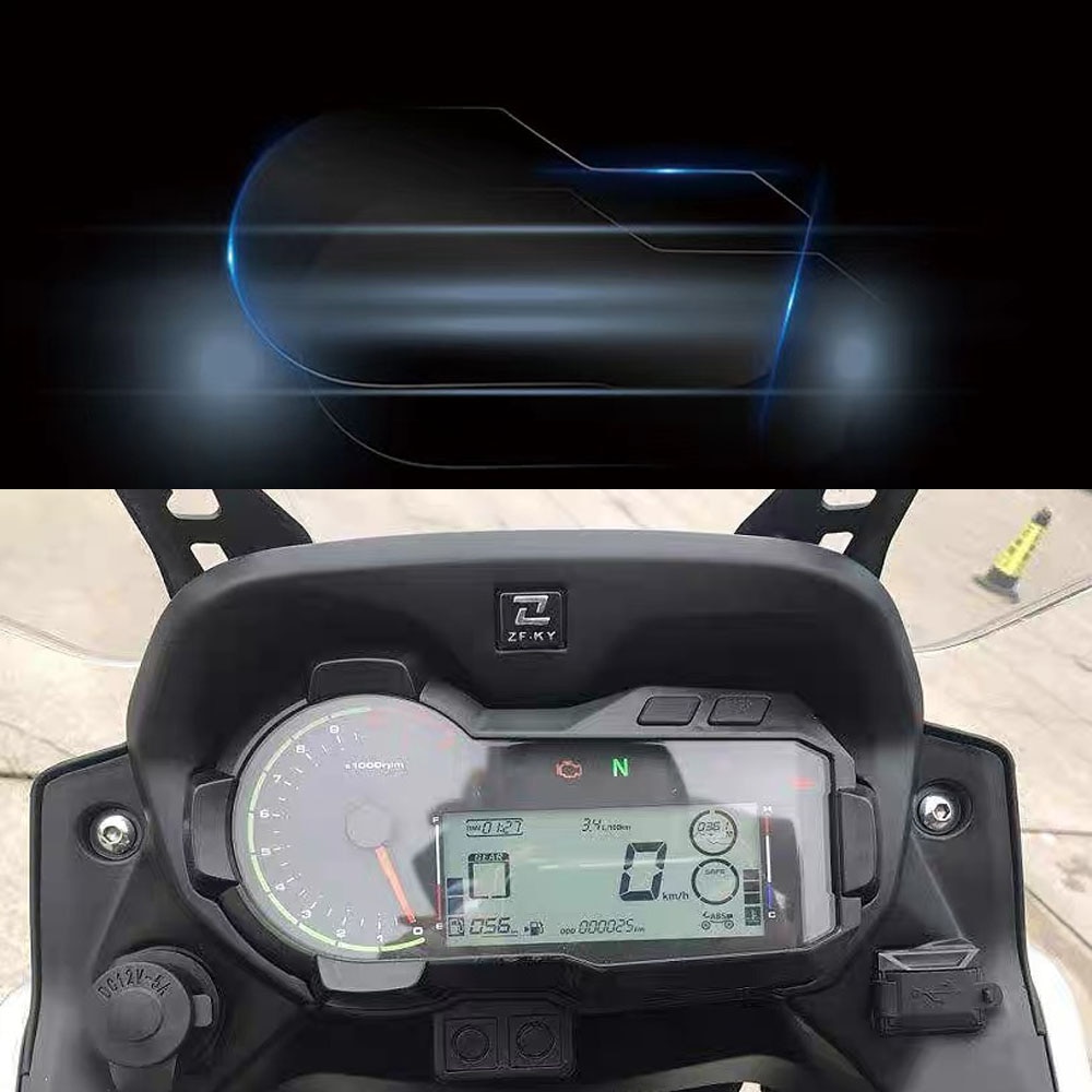  Tableau Bord Protecteur d'écran Protecteur d'écran pour Tableau  de Bord de Moto, Film de Protection Contre Les Rayures, pour ADV350 pour  ADV160 2022 – 2023 Compteur Vitesse Moto Scratch Film (