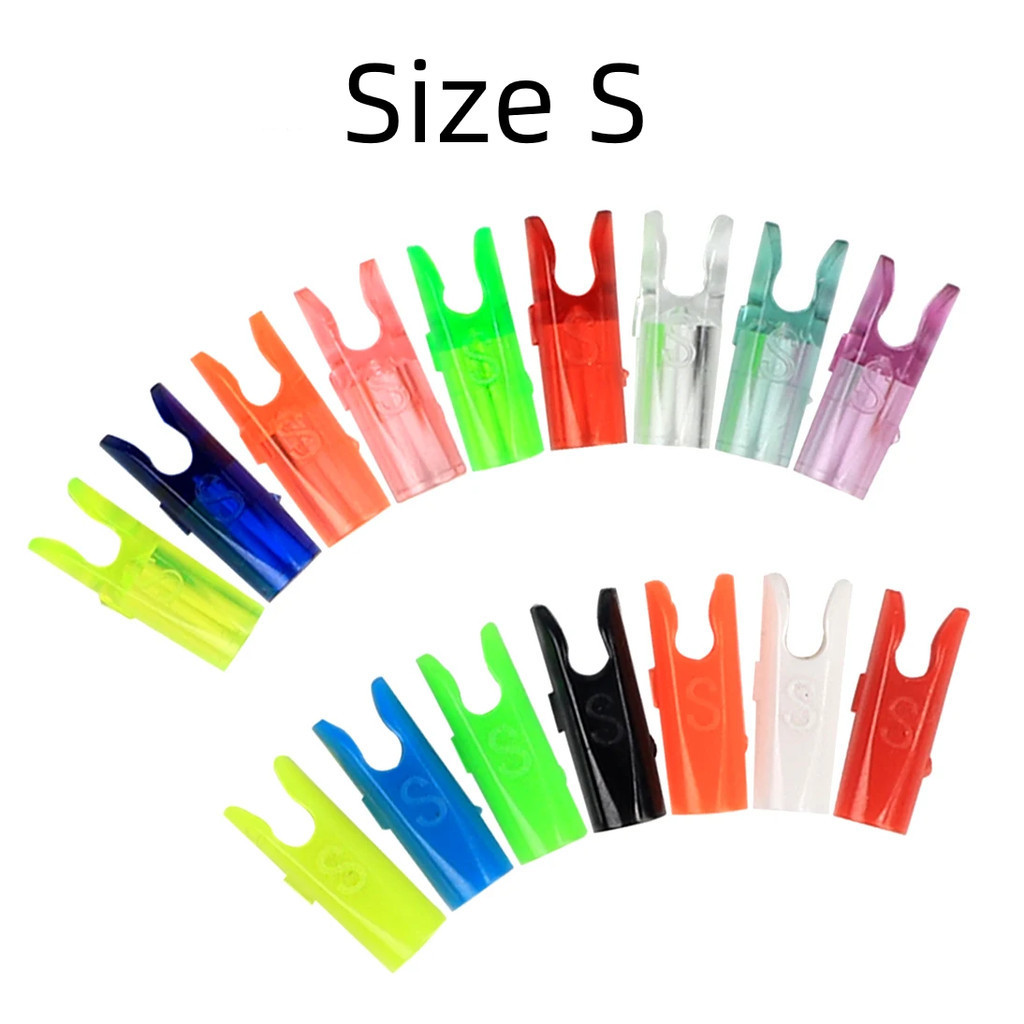 Lot De 50 Encoches De Flèche Avec Pointes En Alu – Pour ID 4,2/6,0/6,2 Mm, Protection D'arbre, Tir à L'arc