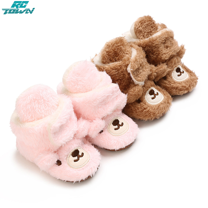 Winter Baby Cute Cartoon Toddler Shoes Breathable Non