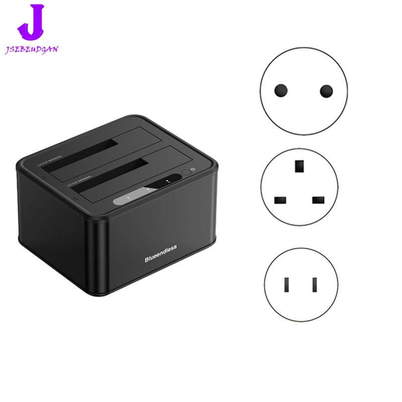 【SUNNY2015 SHIPPING】Blueendless Dual Bay 2.5/3.5 Inch SAS/SATA HD External Case Sata to USB 3.2 HDD Docking Station HDD Data Transfer ราคา 4,406 บาท*ส่งฟรี