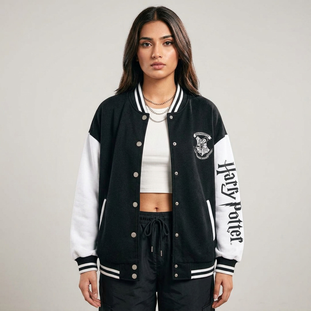 Stylish Harry Porter Baseball Jacket For Men & Women | Harry Porter Baseball Jacket | Harry Porter Varsity Jacket | Varsity Jacket For Men & Women | Export Quality | Extremely Warm | That's gives a Exclusive Look On your Personality