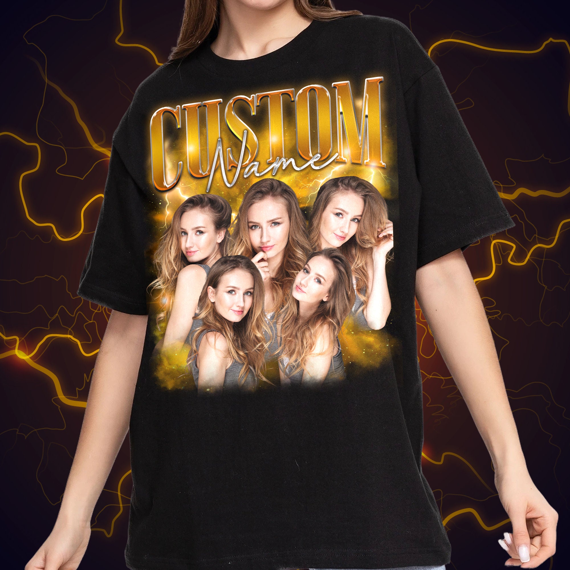 Tùy chỉnh Bootleg Rap Tee Png,Áo sơ mi cá nhân Photo Bootleg Png,90s Graphic Png File,Tùy chỉnh ý tưởng Bootleg của riêng bạn, Tải xuống kỹ thuật số