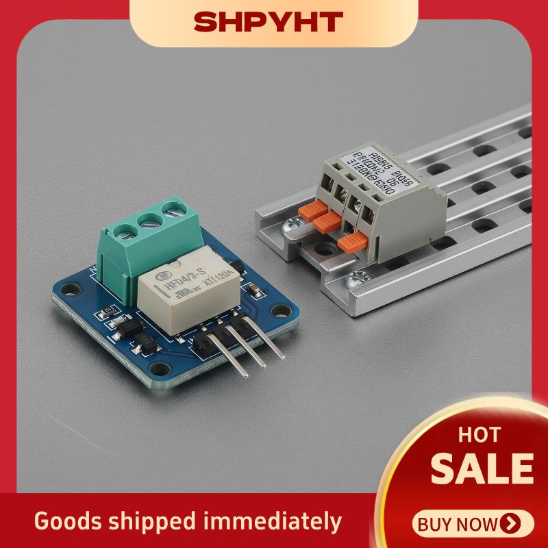 SHPYHT รีเลย์ควบคุมสัญญาณบาง HFD4/3-S โมดูล3.3V 5V เสียงรบกวนต่ำเข้ากันได้กับไมโครคอนโทรลเลอร์ STM32 51สำหรับการปรับเปลี่ยนอุปกรณ์เครื่องเสียง ราคา 74 บาท*ส่งฟรี