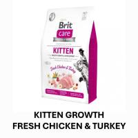 Brit Care Cat Dry Food 7kg Grain Free Indoor Kitten Sensitive Haircare Makanan Kucing FurStorm