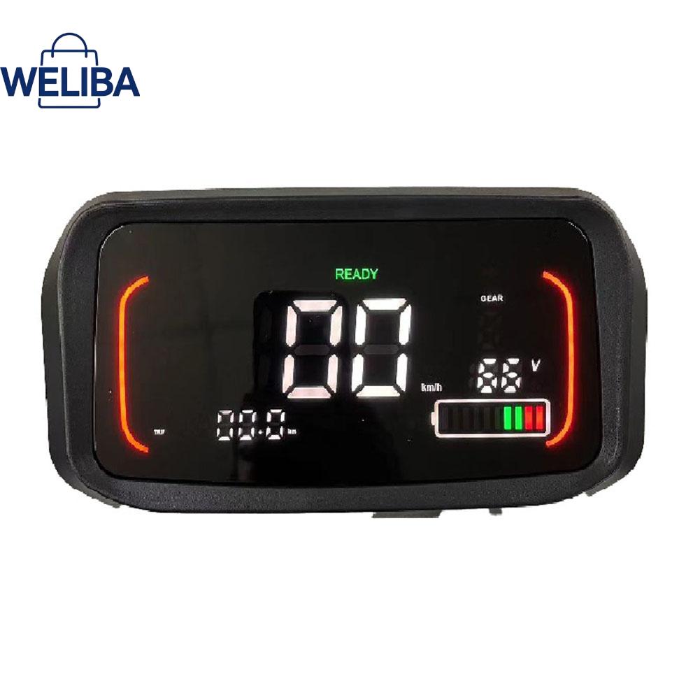 อุปกรณ์กีฬาและฟิตเนส WELIBA MR.SHOW 9 PIN จอแสดงผล LCD เมตรไฟฟ้าจักรยานมอเตอร์เมตร Multi Functional ยี่ห้อ ราคา 9,304 บาท*ส่งฟรี