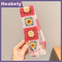 Heabety Ấm cúng dệt kim tóc headband cho cô gái phong cách cổ điển cho thoải mái hàng ngày và phong cách