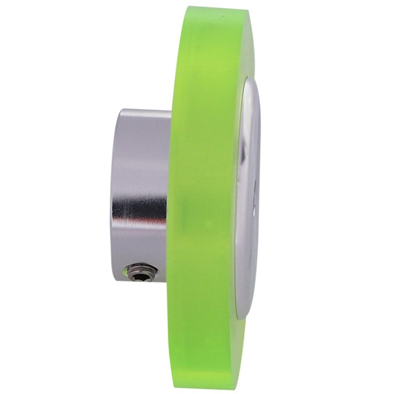 (IMEU) 200mm Aluminum Polyurethane Industrial Encoder Wheel Measuring Wheel with Type 20mm Aluminum 