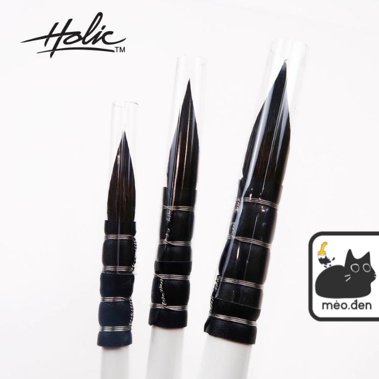 Cọ vẽ đầu mop màu nước nabii holic lông sóc - hoạ cụ hakuart