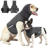 【COD&Fast Delivery】Reflective Dog Anxiety Vest Noise-proof Anti-scare Dog Calming Coat Breathable Dog Vest Jacket for Small Large Dog