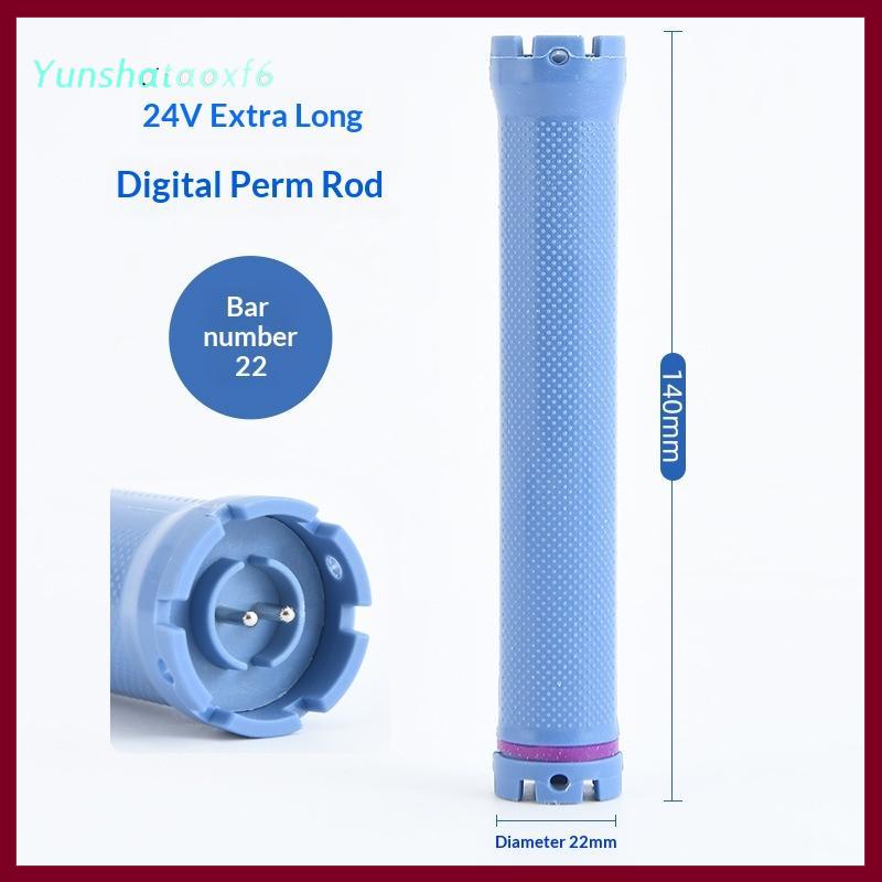 yunshataoxf 140Mm 24V Kỹ Thuật Số Tóc Hot Perm Que Điện Nước Nóng Dụng Cụ uốn Thanh Con Lăn Tóc Sóng Salon Cắt Tóc Curling Xoắn Ốc Công Cụ Tạo Kiểu - 5