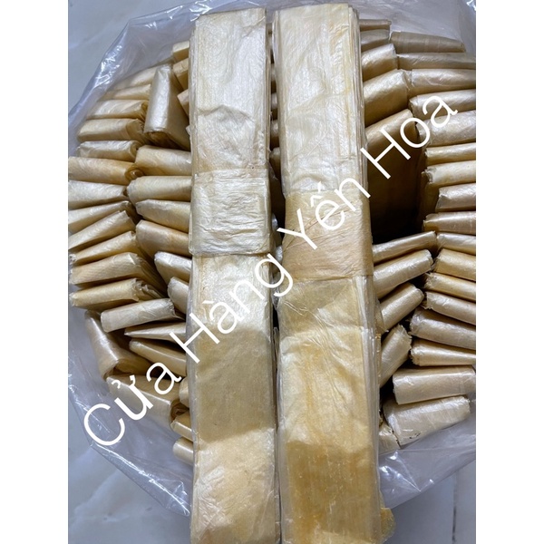 Ruột Heo khô làm lạp xưởng 1 cuộn dài 8m, đã xăm lỗ