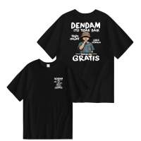 Kaos Dewasa Kata Kata Depan Belakang Dendam Itu Tidak Baik Bahan Cotton Combed Real 100%