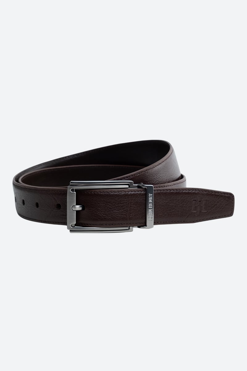 Thắt lưng nam da thuộc đầu kim , chất liệu 100% da thật john henry - be24ss04-hl