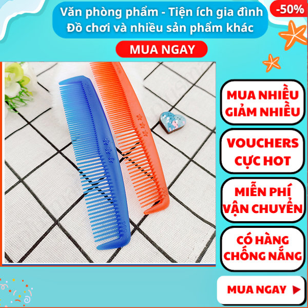 Combo 4 cây lược nhỏ ✅ freeship 🚛 có video thật 🎥 combo 4 cây lược nhỏ mini dài 12cm giá rẻ - aplusmart