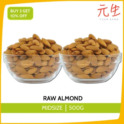 Raw Almond Nuts 500g Healthy Snacks Wholesale Quality Almonds Fresh Tasty