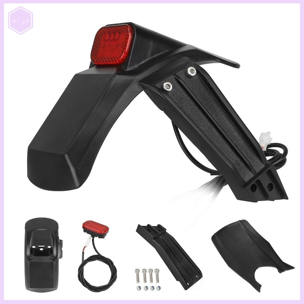 WFYW Phụ tùng thay thế Bùn chắn sau Đèn hậu cho Kukirin G2 Pro DB Đèn hậu Cài đặt dễ dàng Giá đỡ đèn hậu Phụ kiện xe tay ga