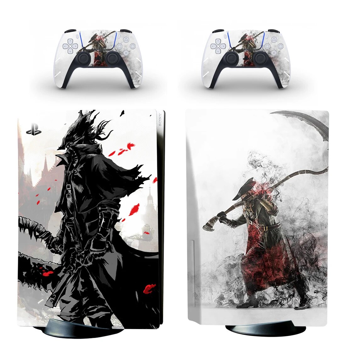 【In-demand】 Ps5 Standard Disc Edition Skin Sticker Decal Cover For 5 Console And 2 Controllers Ps5 Skin Sticker
