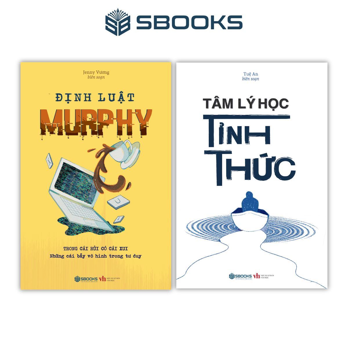 [SBOOKS] Combo 2 Cuốn Sách: Định Luật Murphy + Tâm Lý Học Tỉnh Thức